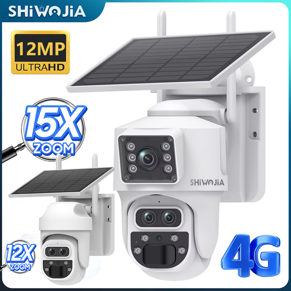 Home Office Zoom - SHIWOJIA 12MP 6K 15X Zoom Kamera