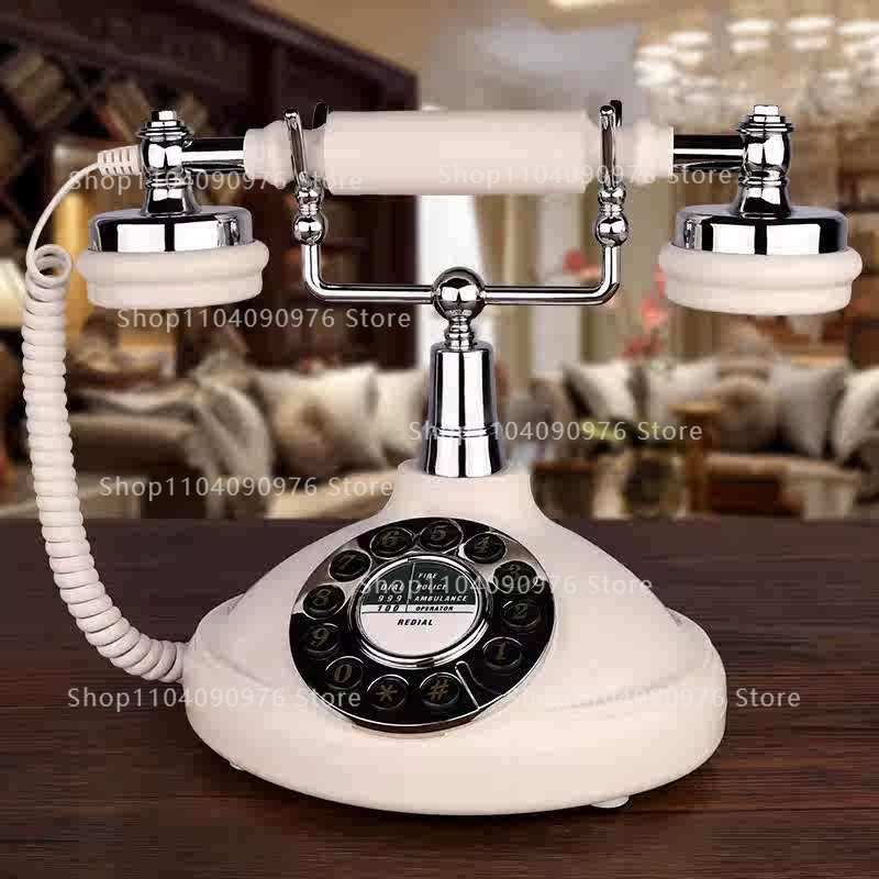 Home Office Phone Number - Europejski retro telefon stacjonarny do biura