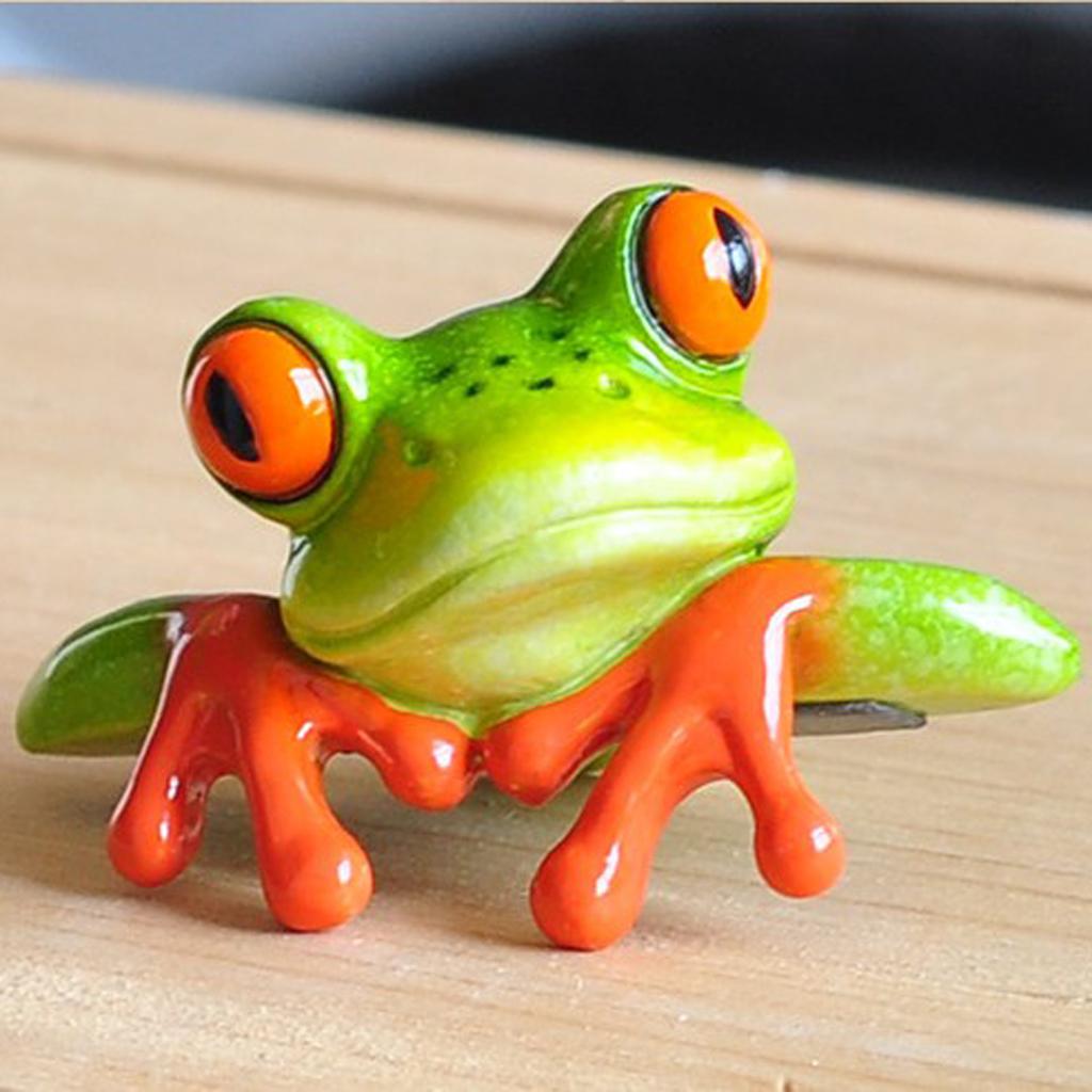 Home Office Programmer - Żywica kreatywna 3D Craft żaba dekoracja