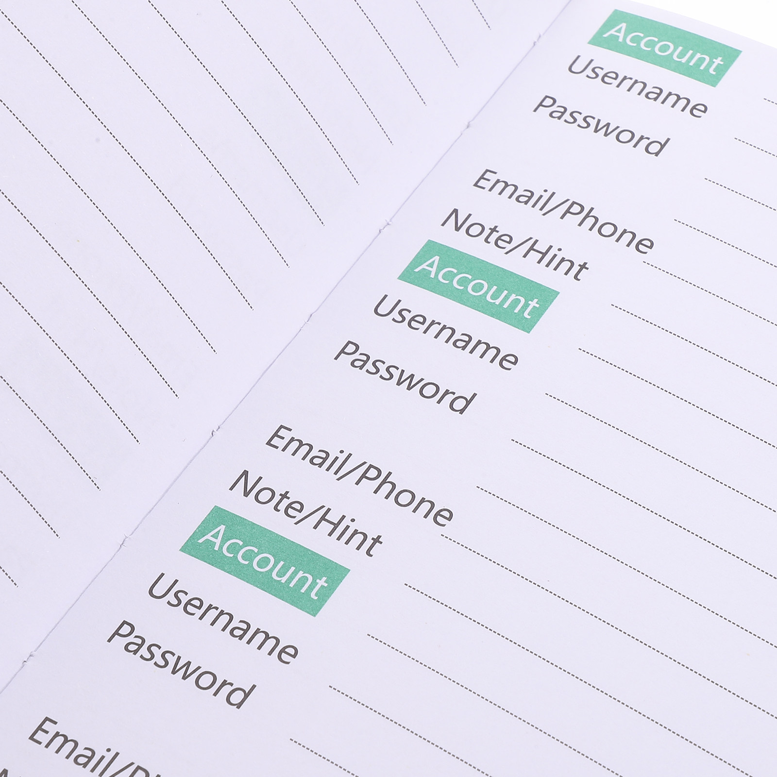 Home Office Phone Number - Mały notes adresowy, przenośny mini organizer