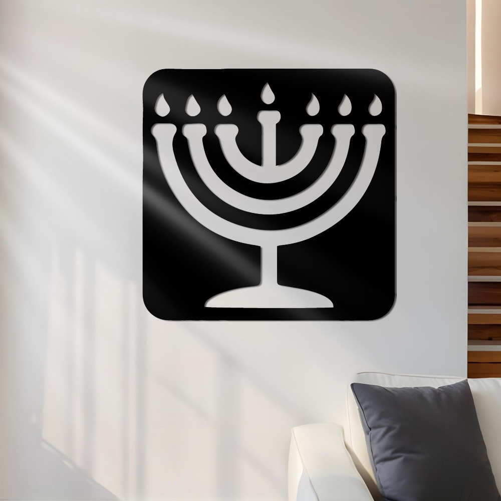 Home Office Art - CIFBUY Metalowa dekoracja ścienna w stylu