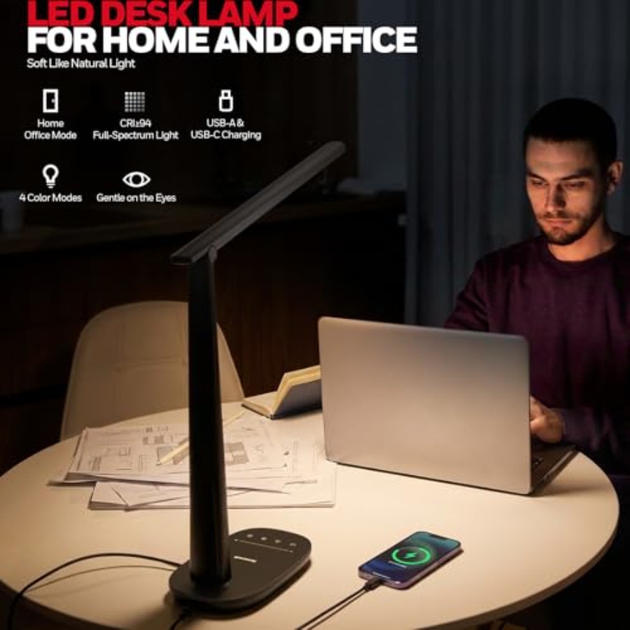 Lampa biurkowa LED do domowego – Home Office Lamp recenzja i cena