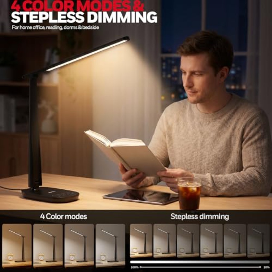Lampa biurkowa LED do domowego – Home Office Lamp recenzja i cena
