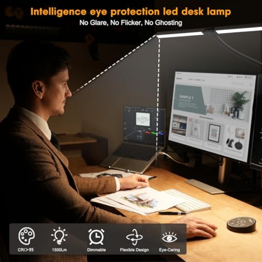 Lampa biurkowa LED do biura i  – Home Office Lamp recenzja i cena