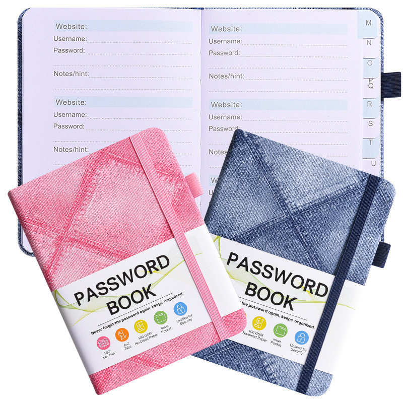 Notes z teksturą denimu B6 z g – Home Office Phone Number recenzja i cena