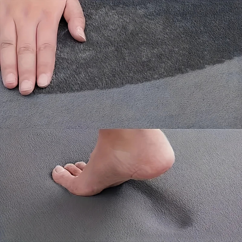 Jednokolorowa, gruba, flanelow – Home Office Rug recenzja i cena