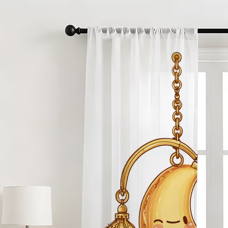 2 szt. Przezroczyste zasłony z – Home Office Lamp recenzja i cena