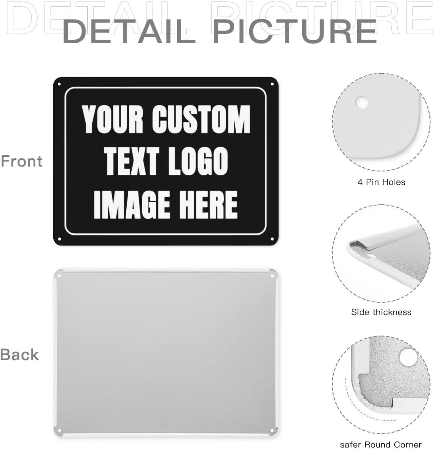 Tablica Metalowa Personalizowa – Home Office Image recenzja i cena