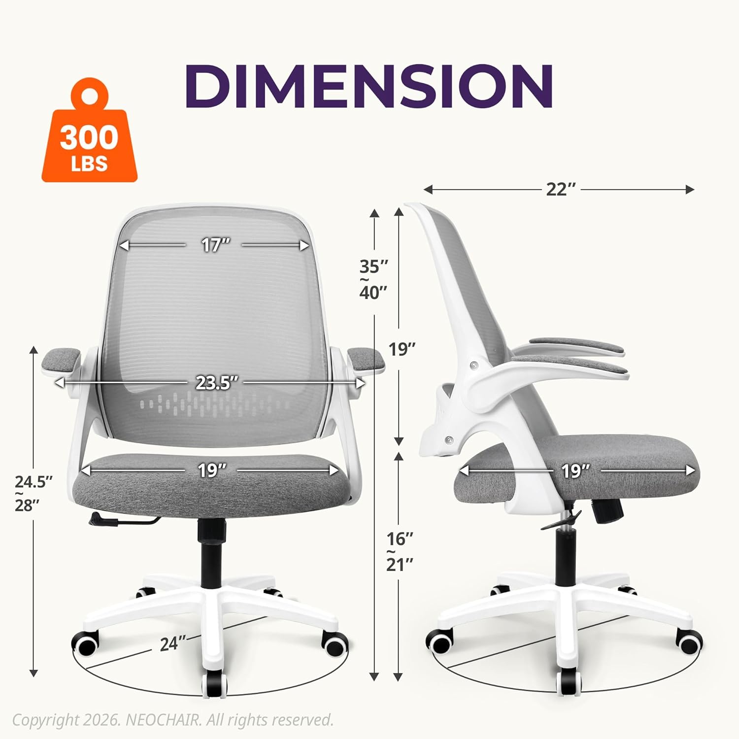 Ergonomiczne krzesło biurowe z – Home Office Chair recenzja i cena