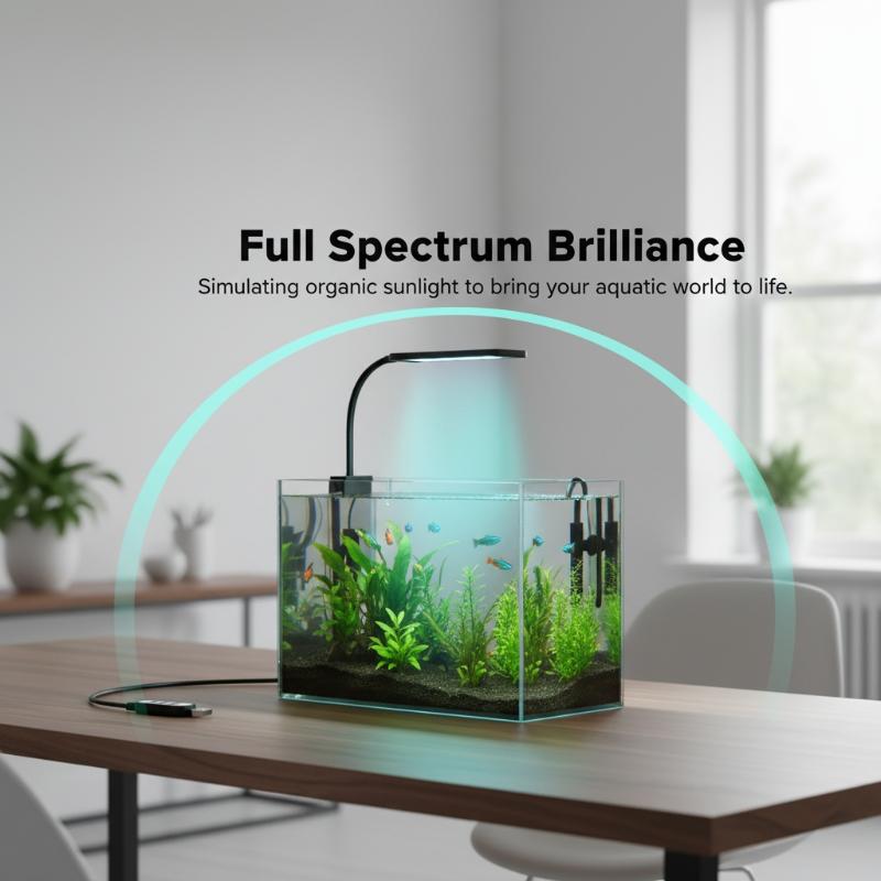 Lampka LED USB do akwarium z e – Home Office Lamp recenzja i cena