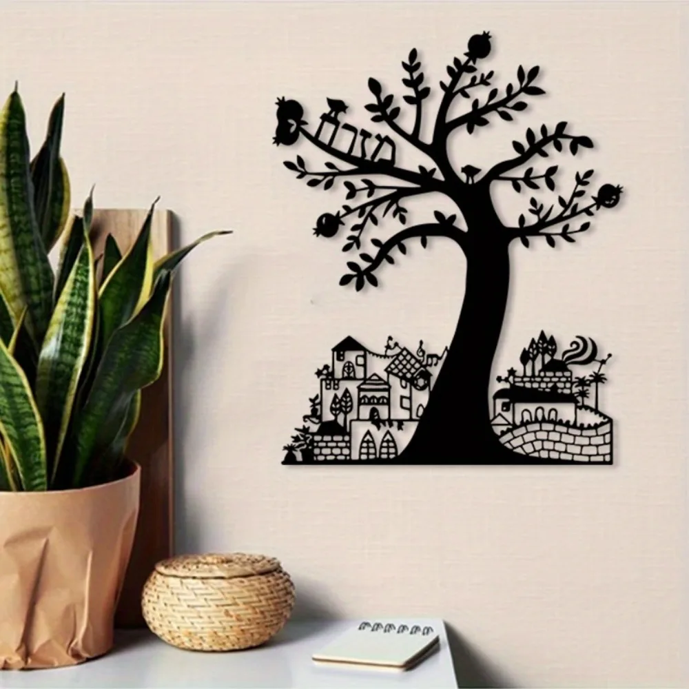 CIFBUY Metalowa Dekoracja Ście – Home Office Art recenzja i cena