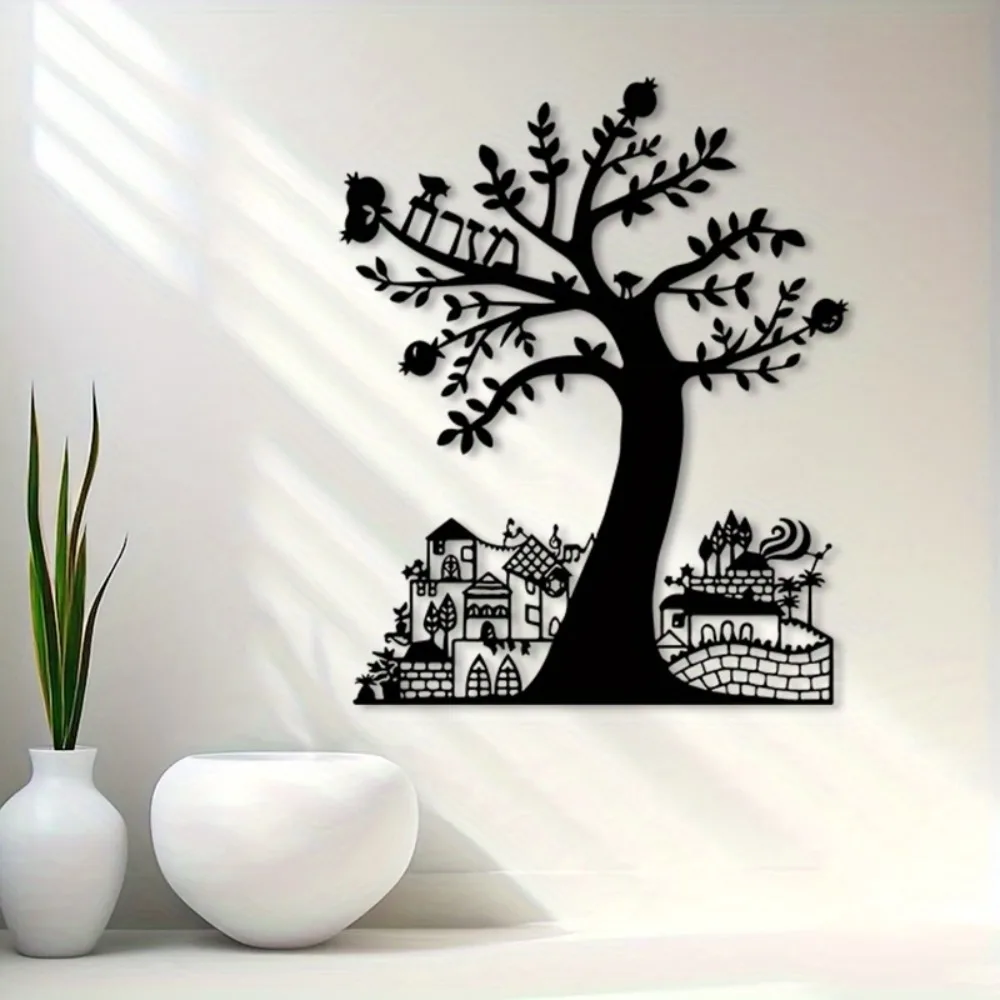 CIFBUY Metalowa Dekoracja Ście – Home Office Art recenzja i cena
