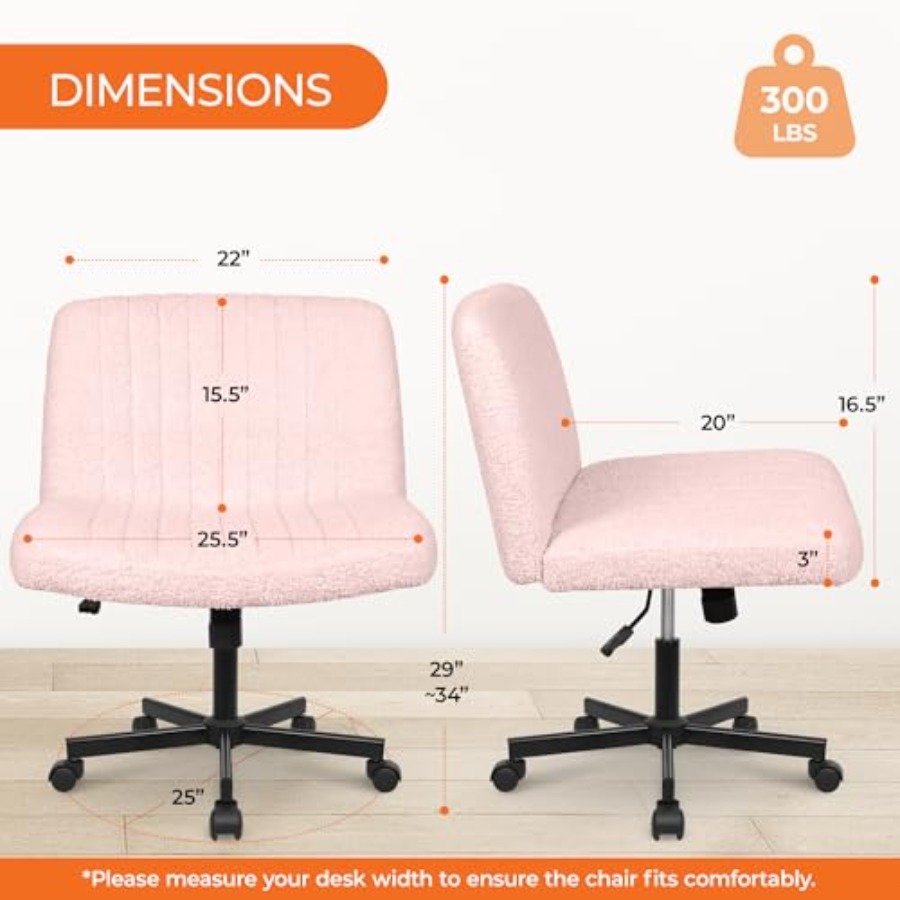 Krzesło krzyżowe na kółkach do – Home Office Chair recenzja i cena