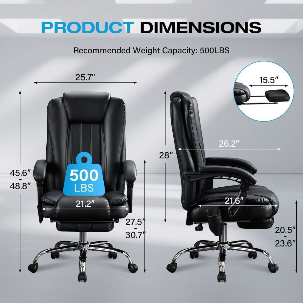 Luksusowe, ergonomiczne krzesł – Home Office Chair recenzja i cena