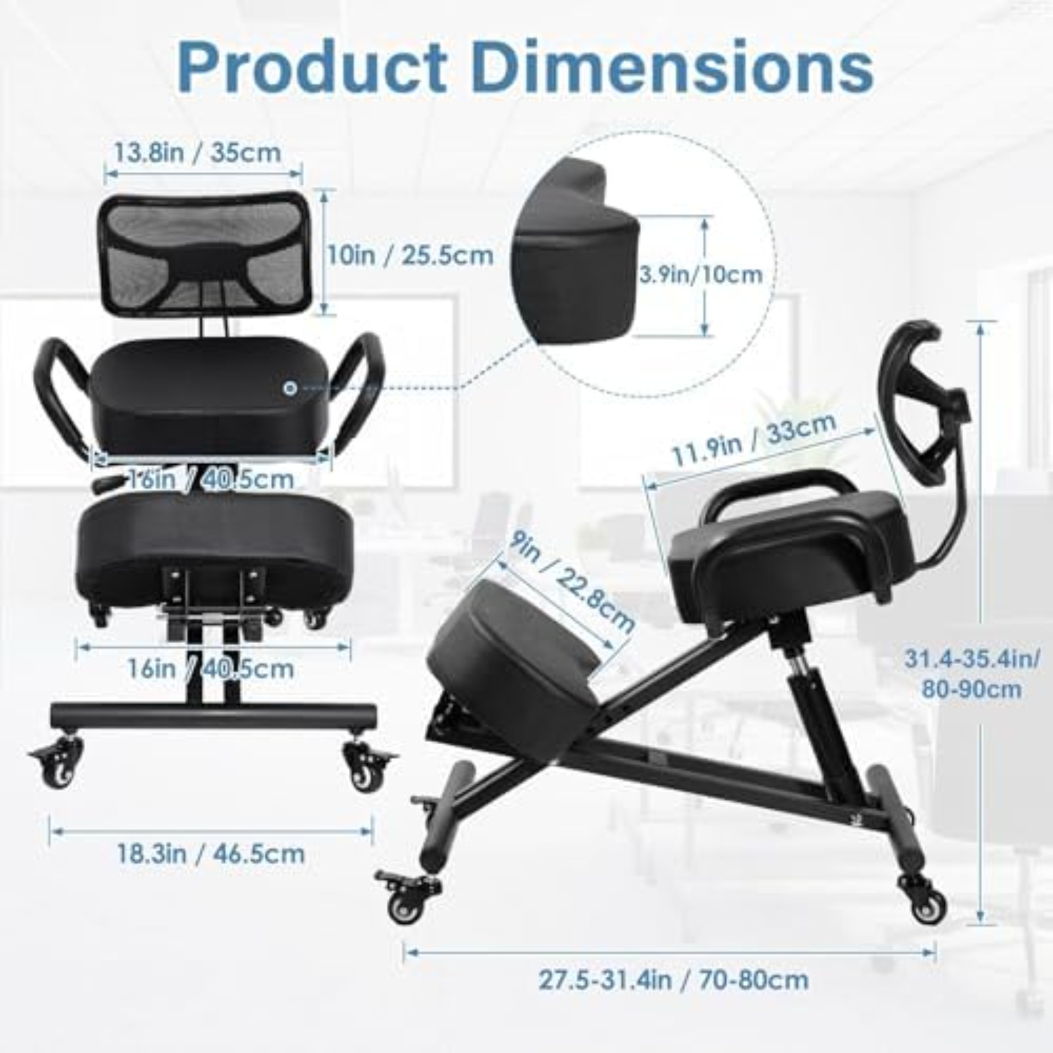 Ergonomiczny stołek do klęczen – Home Office Chair recenzja i cena