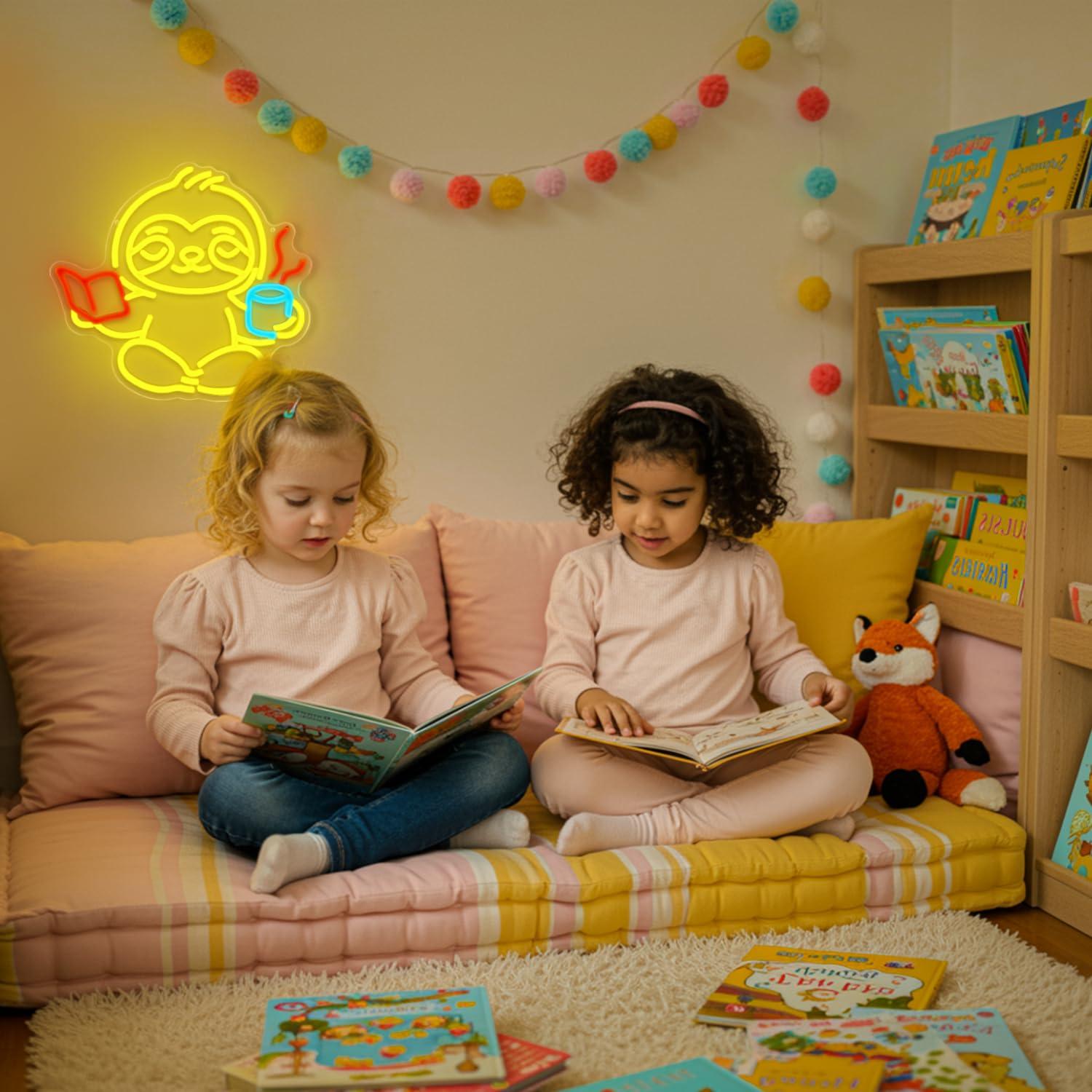 Neonowy znak Leniwiec, lampka  – Home Office Gifts recenzja i cena