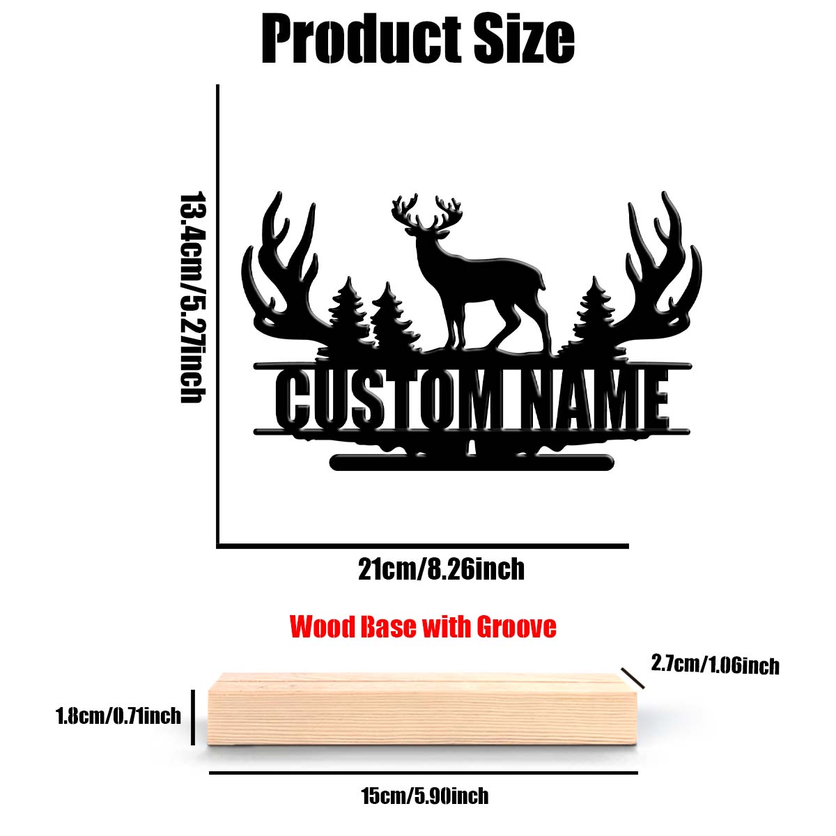 1 szt. Personalizowana drewnia – Home Office Gifts recenzja i cena