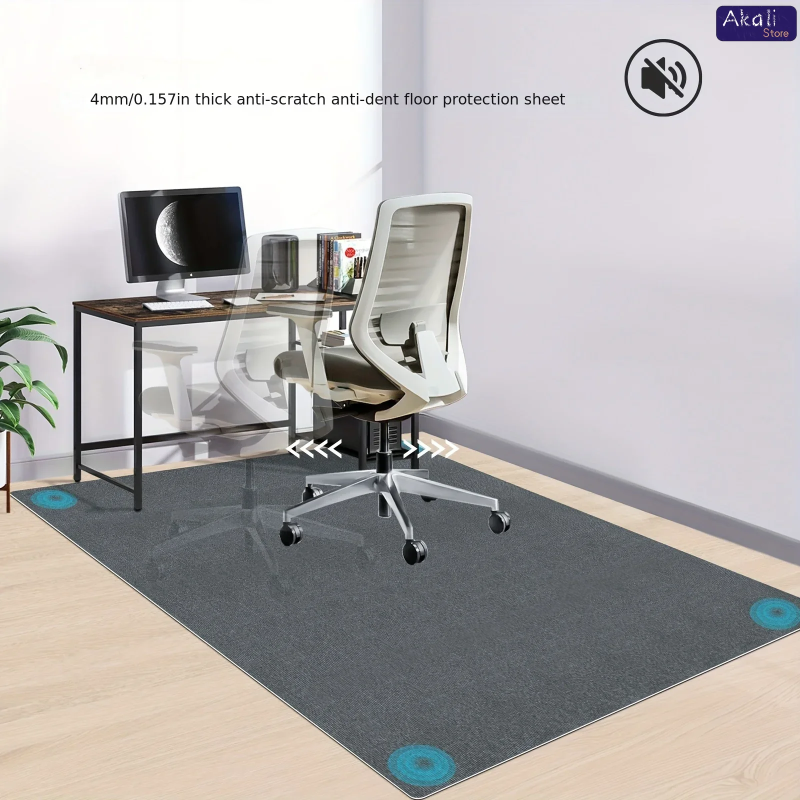 Duży dywanik na krzesło biurow – Home Office Rug recenzja i cena