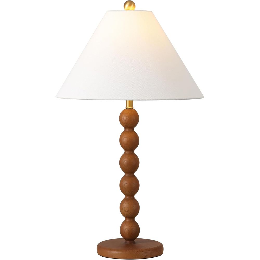 Naturalna brązowa lampa stołow – Home Office Lamp recenzja i cena