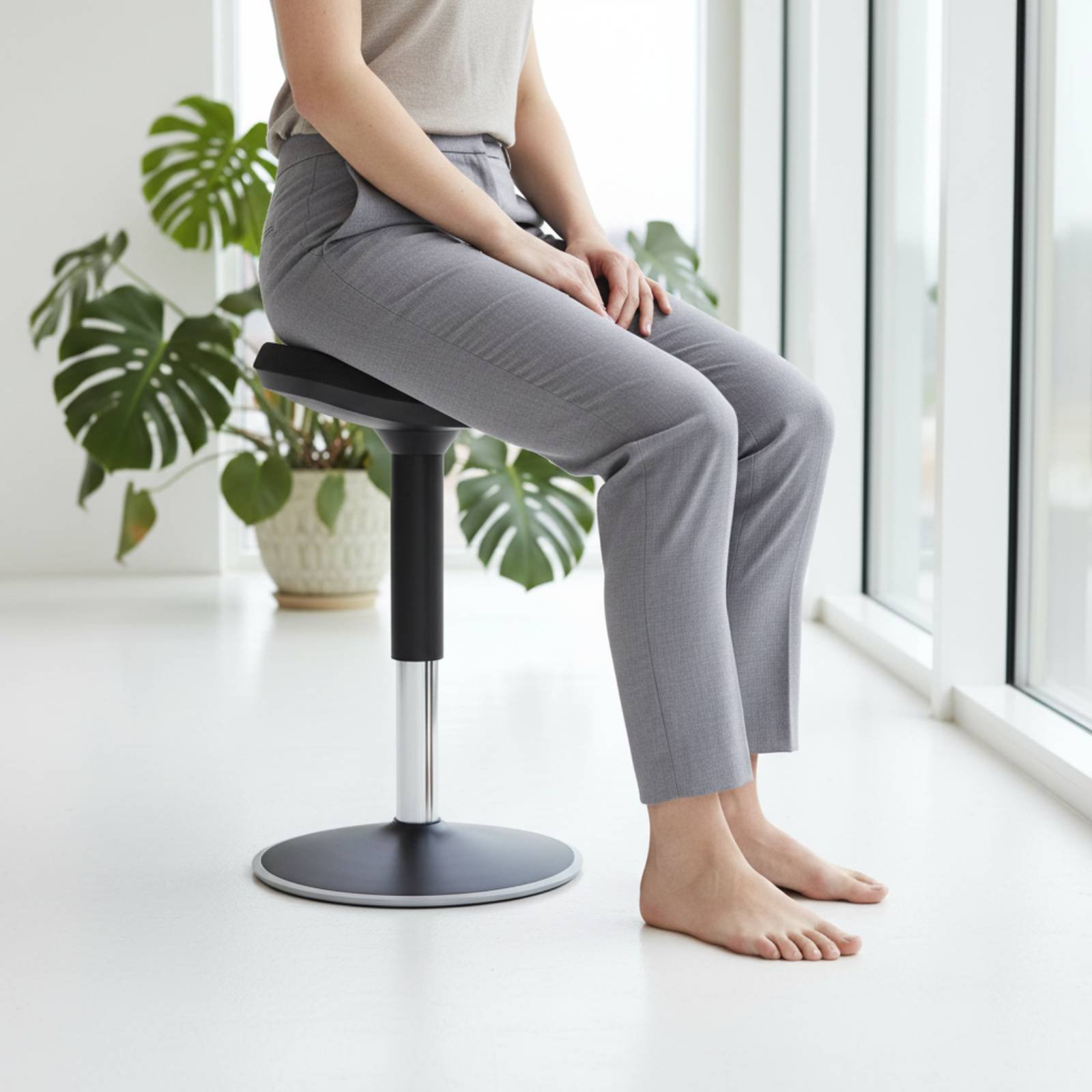 Stołek siodłowy wygodny do dłu – Home Office Chair recenzja i cena