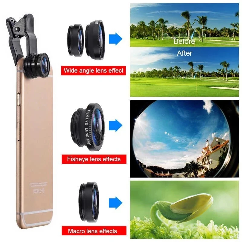 Obiektyw 3w1 typu Fisheye z sz – Home Office Zoom recenzja i cena